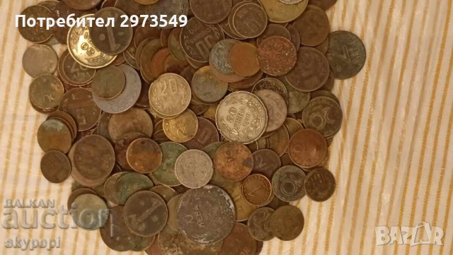 330 бр български стотинки от царско и соц време, снимка 3 - Нумизматика и бонистика - 54365170