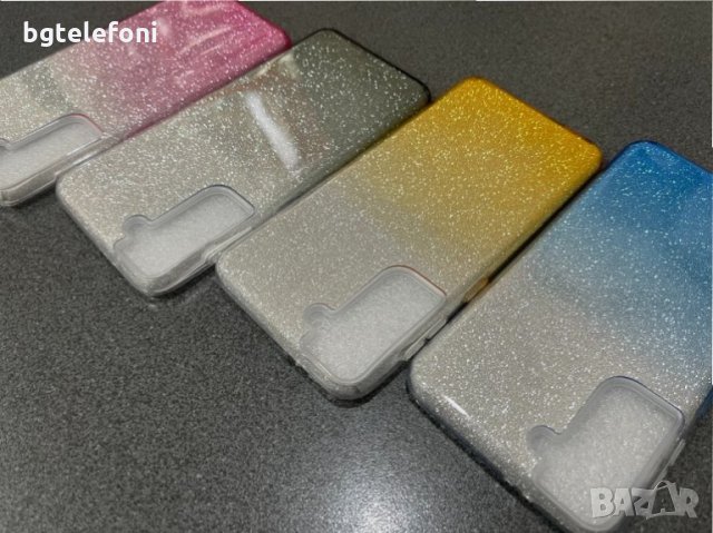 Samsung Galaxy S21,Samsung Galaxy S21+ блестящи силикони, снимка 3 - Калъфи, кейсове - 31862435