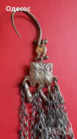 Стар възрожденски сребърен  накит Видинско, снимка 5 - Антикварни и старинни предмети - 35567524