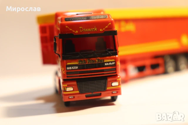 AWM  H0 1/87 DAF  ВЛЕКАЧ KАМИОН МОДЕЛ TIR ГОНДОЛА , снимка 5 - Колекции - 51145972