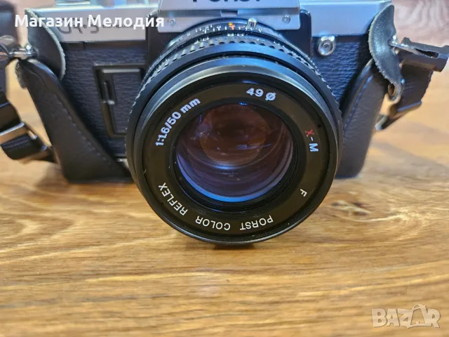 Фотоапарат Porst CR-5 + 2 обектива и калъф – Златната ера на японската оптика, снимка 9 - Фотоапарати - 55927411