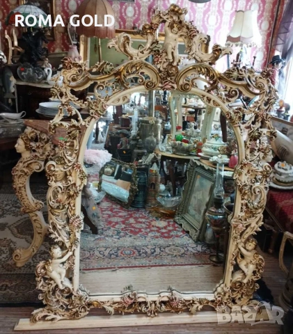 Италианска конзола с огледало., снимка 2 - Други - 54125215