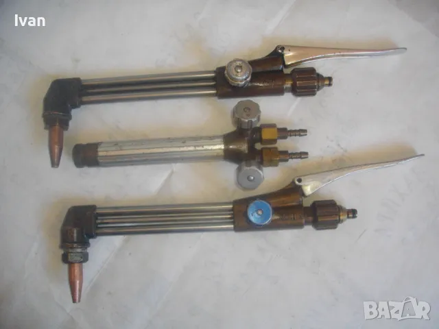 X21 ПРОФЕСИОНАЛЕН ОКСИЖЕНЕН РЕЗАК РЕЗАЧ ГАЗО-КИСЛОРОДНО-АЦЕТИЛЕНОВО РЯЗАНЕ ЗАВАРЯВАНЕ СПОЯВАНЕ 53см, снимка 4 - Други инструменти - 47939282