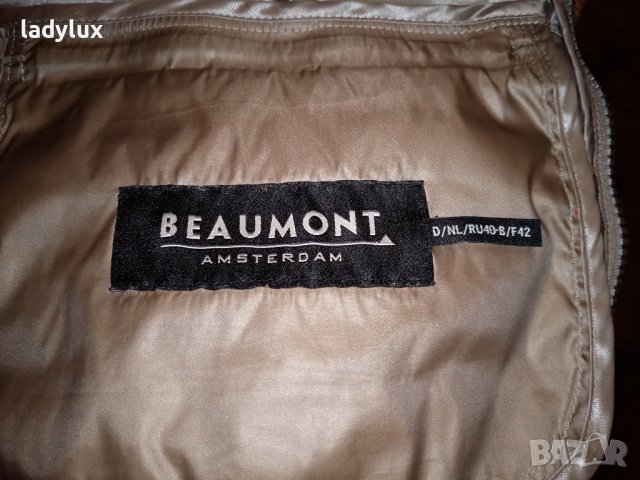 Beaumont Amsterdam, Ново, Гъши Пух, Размер М. Код 1921, снимка 8 - Якета - 39306161