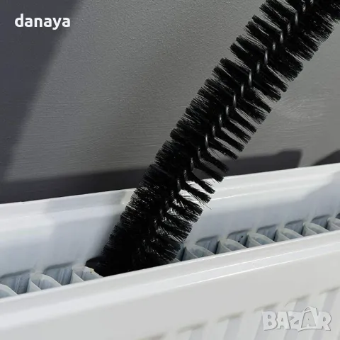 2172 Гъвкава дълга четка за почистване на радиатори 71см, снимка 2 - Мопове, кофи, четки и метли - 48377708