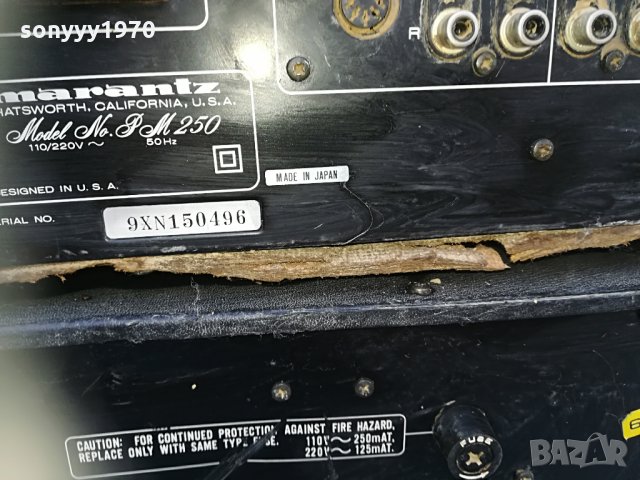 MARANTZ DECK & AMPLI-ВНОС GERMANY 1408211359, снимка 15 - Ресийвъри, усилватели, смесителни пултове - 33814141