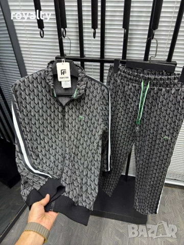 Lacoste Мъжки Спортен Екип Нов Реални Снимки 