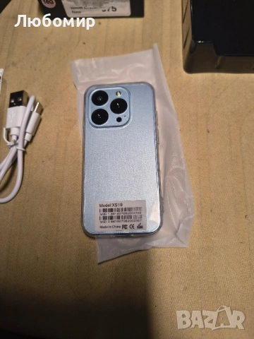 Мини телефон за деца/студенти, 3-инчов дисплей, най-малкият телефон, Face ID/двойна камера , снимка 6 - Други - 52249786