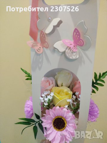 Цветя, снимка 4 - Изкуствени цветя - 42099654