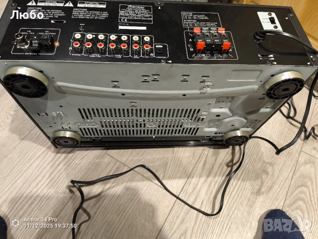 Усилвател ресиивър PIONEER SX-205 rds, снимка 5 - Ресийвъри, усилватели, смесителни пултове - 52393097