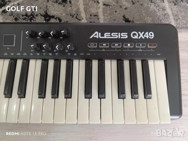 MIDI клавиатура alesis qx49, снимка 3 - Други - 52348782