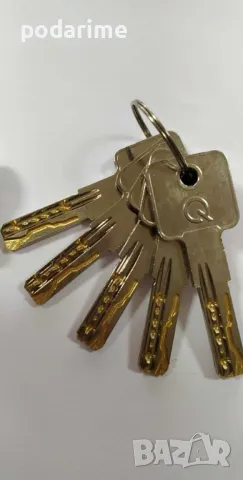 Патрон 30/70 мм, ДИН, с аварийна функция, 5 ямкови ключа, снимка 4 - Входни врати - 49025528