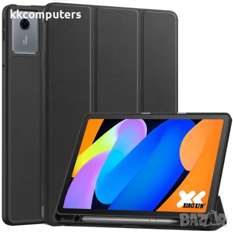 Защитен Кожен калъф със Стойка и Протектор за Lenovo Tab K11 Gen 2 / Lenovo Idea Tab | Auto Wake/Sle