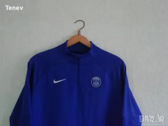 Nike Paris Saint-Germain PSG оригинално горнище блуза ПСЖ Пари Сен Жермен размер М , снимка 4 - Спортни дрехи, екипи - 56199740