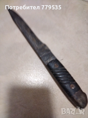 СТАР НОЖ НА ДНЕВАЛНИЯ, снимка 2 - Антикварни и старинни предмети - 54070519