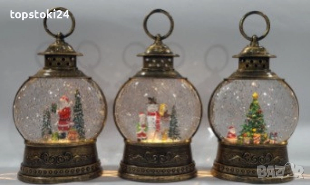 Коледен снежен глобус, снимка 2 - Други стоки за дома - 52353063