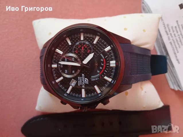 Casio Edifice 530BL, снимка 8 - Мъжки - 56364258