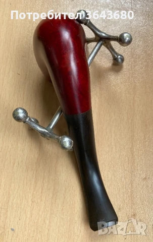 Лула за тютюн, френска, реномирана марка, висок клас, почти нова, снимка 4 - Други ценни предмети - 51031090