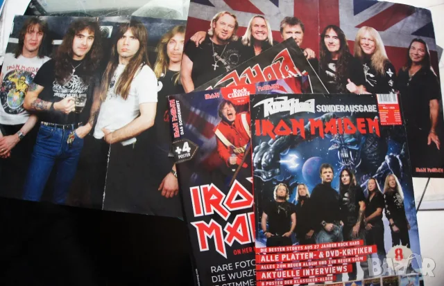 Iron Maiden Списания и плакатчета внос Германия