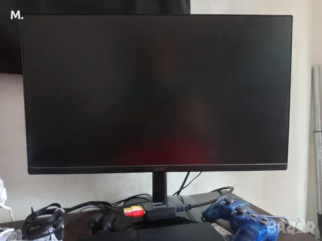 ГЕЙМЪРСКИ Монитор ACER 1920x1080 100Hz AMD FreeSync IPS 23.8in.
