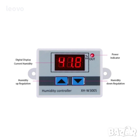 Влагоконтролер, влагорегулатор XH-W3005.  Българско ръководство, снимка 6 - Друга електроника - 52665748