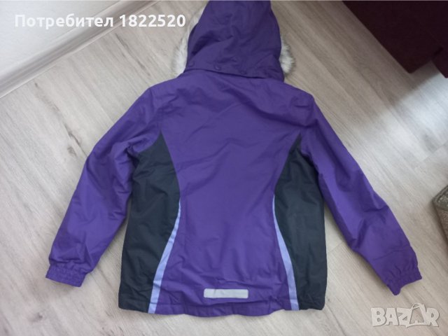 Лилаво детско яке, снимка 2 - Детски якета и елеци - 38109697