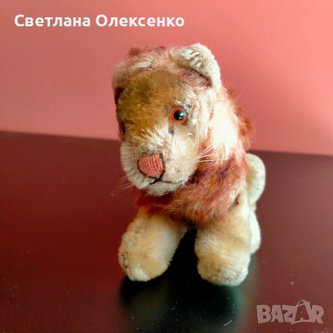 Колекционерска мека играчка Steiff Leo Lion лъв, снимка 8 - Колекции - 37740772