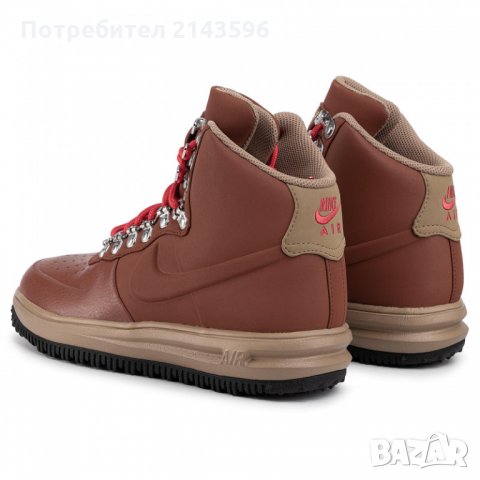 Nike Lunar Air Force 1  /100% Оригинални маратонки от Англия. Нови в кутия с етикети.Естествена кожа, снимка 3 - Мъжки боти - 35258557