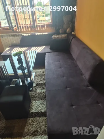Разтегателен ъглов диван