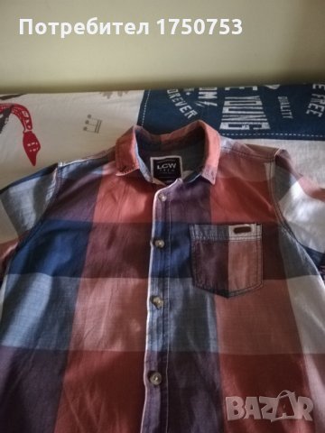 Риза каре LCW, снимка 2 - Детски ризи - 30372892