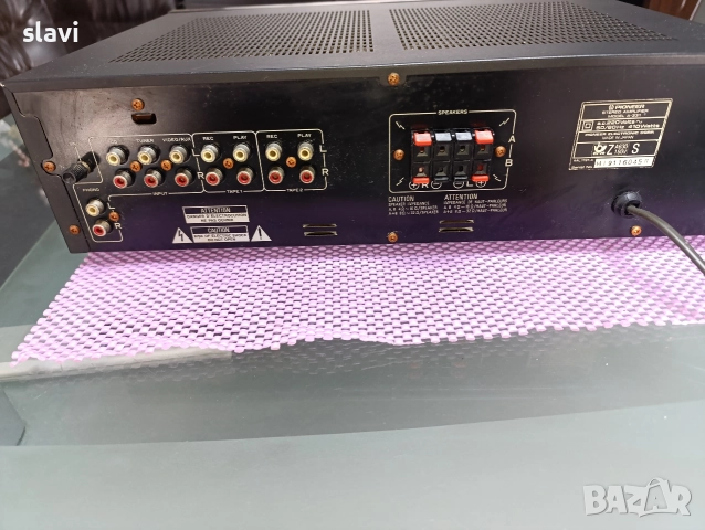 Усилвател Pioneer A-331, снимка 5 - Ресийвъри, усилватели, смесителни пултове - 52972554