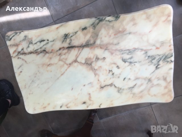 Барокова маса  №3477, снимка 11 - Антикварни и старинни предмети - 39743952