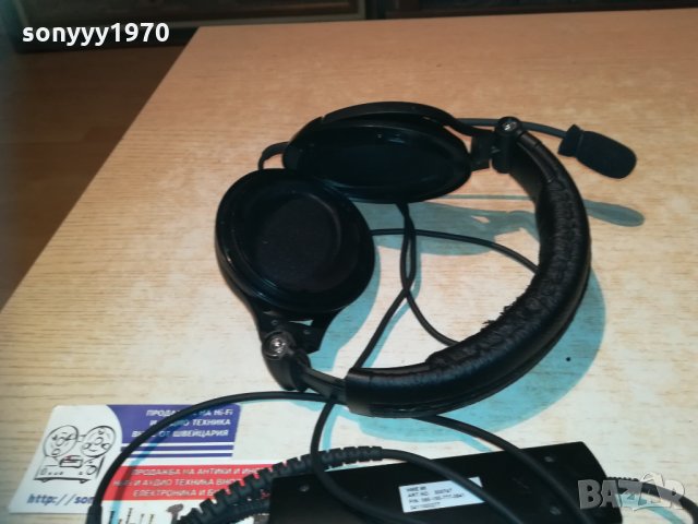 sennheiser hme-95 headphones-внос sweden 3010202110, снимка 4 - Слушалки и портативни колонки - 30614122