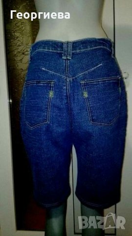 Красив комплект от дънкови къси панталони и потник👖👕M/L👖👕, снимка 9 - Комплекти - 30017121