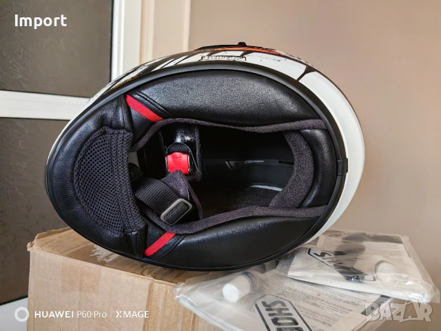 Каска за мотор SHOEI GT AIR Размер S , снимка 7 - Аксесоари и консумативи - 51622591