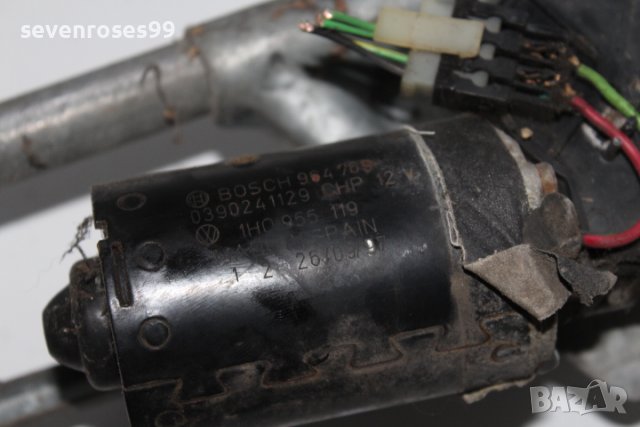 Мотор предни чистачки Фолксваген Поло VW Polo 97”, снимка 7 - Части - 39437453