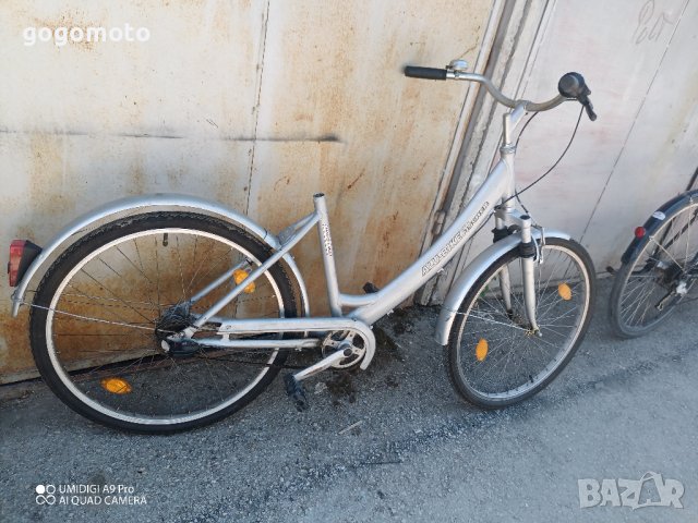 MADE IN GERMANY ALU-BIKE, АЛУМИНИЕВ велосипед,FAHRRAD-STAHLRAHMEN AUS 25CRMO4 (CHROM-MOLYBDÄN-STAHL), снимка 11 - Велосипеди - 42770980