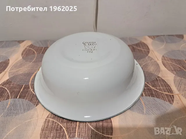 Емайлиран леген СССР, снимка 5 - Антикварни и старинни предмети - 56247287