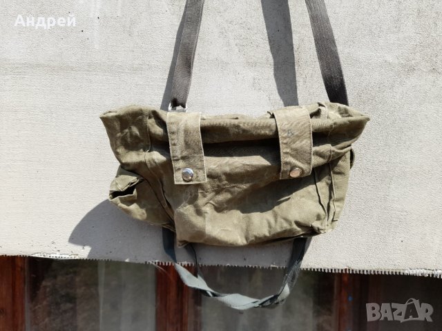 Стара торба от противогаз #4, снимка 2 - Антикварни и старинни предмети - 34067674