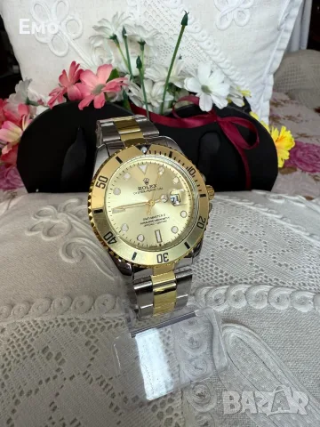 Нов Rolex – Стилен Дамски, Мъжки часовник, подходящ за двата пола., снимка 2 - Луксозни - 55777252