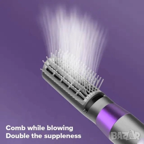 Сешоар с отрицателни йони 3в1,маша,сешоар,гребен,3000W, снимка 2 - Сешоари - 51851504