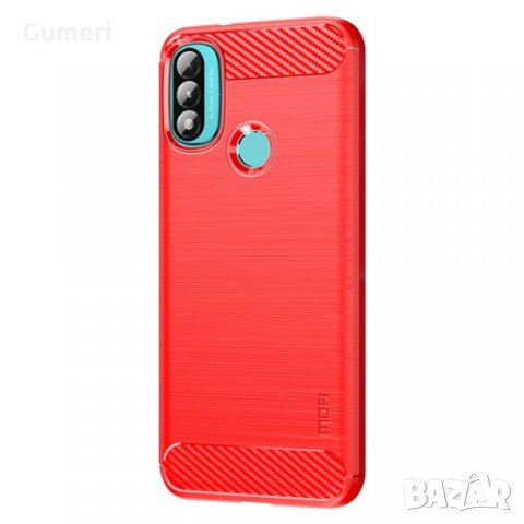 Motorola Moto E30 - Противоударен Силиконов Гръб - Карбон, снимка 16 - Калъфи, кейсове - 35276861