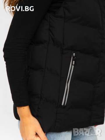 Дамски дълъг елек 4107, снимка 3 - Елеци - 37897746