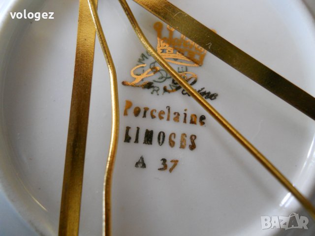 колекционерска порцеланова чинийка-пано LIMOGES - Франция, снимка 3 - Колекции - 40008149