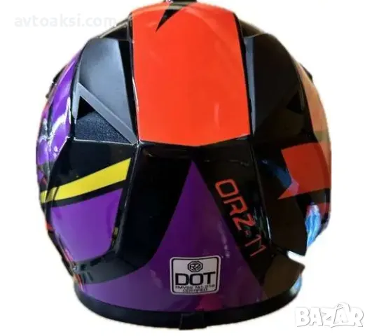 Каска Крос Мотор/Скутер/Бъги/Вело/АТВ-3030, снимка 6 - Аксесоари и консумативи - 49337519