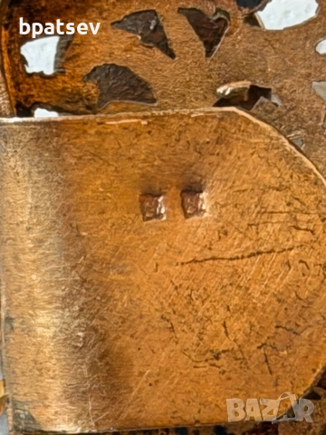 стар възрожденски колан,Сачан,Позлата, снимка 5 - Антикварни и старинни предмети - 54100505