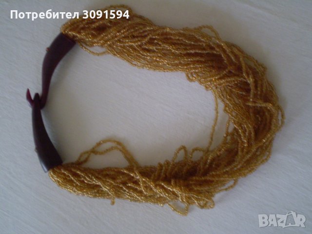 старино колие от мъниста от мурано стъкло, снимка 3 - Антикварни и старинни предмети - 36649962