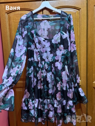 Флорална рокла mohito, снимка 2 - Рокли - 52915804