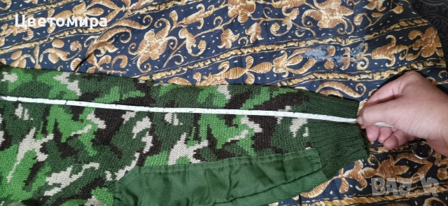 Военен мъжки зимен пуловер, снимка 7 - Пуловери - 51738099