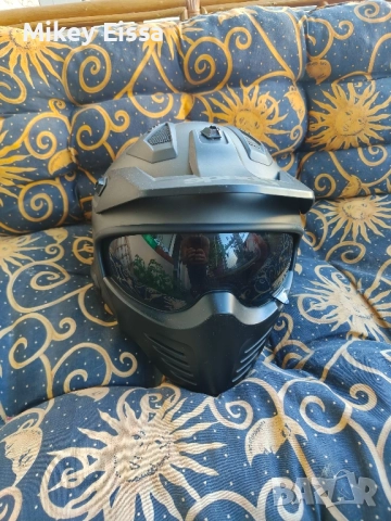 Моторна каска Спада , снимка 6 - Спортна екипировка - 51648902